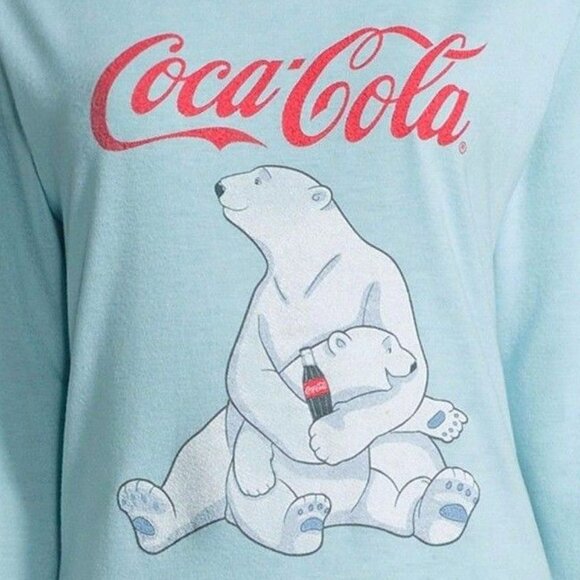 New! Coca-Cola Polar Bears Pullover Sweatshirt - Picture 3 of 3